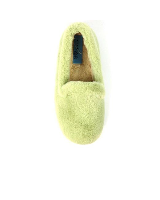 Lunar Green Bella Slippers