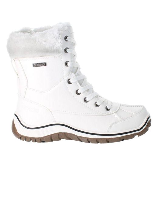 Westland White Ventura 30 Waterproof Snow Boots