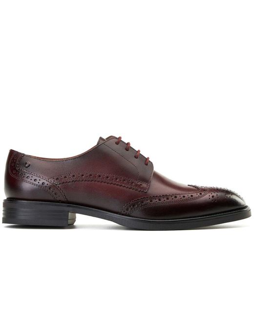 Base London Brown Pocket Brogues for men