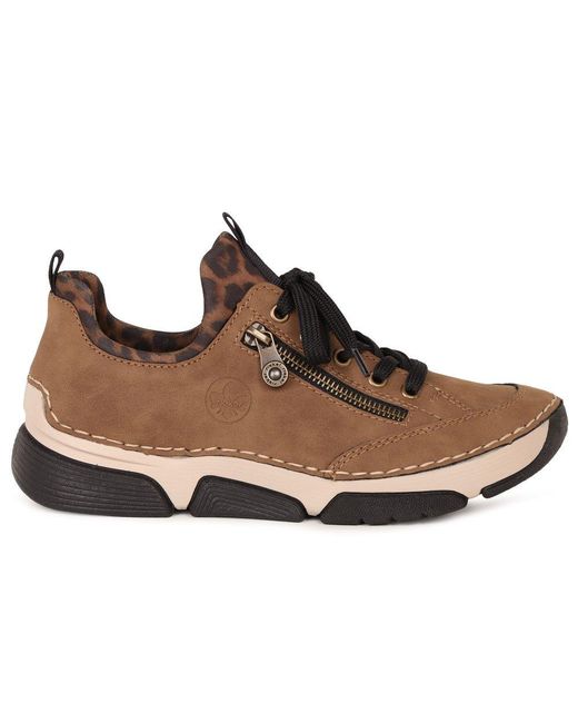Rieker Brown Excursion Trainers
