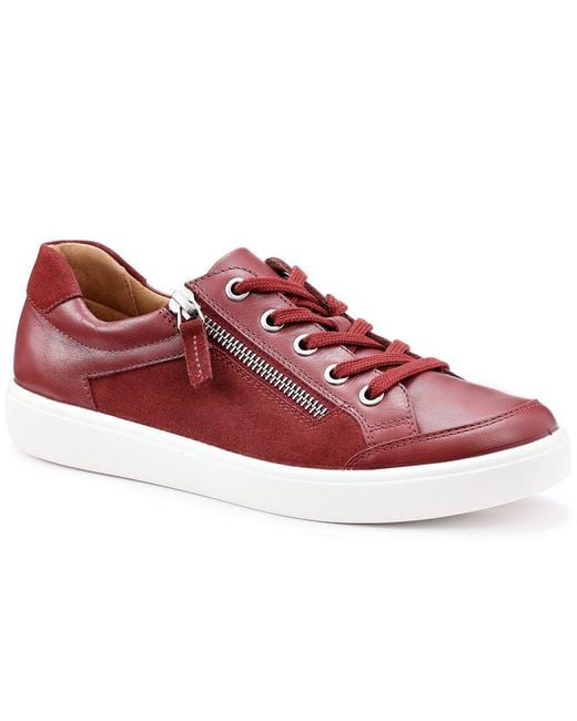 Hotter Red Chase Ii Wide Fit Trainers
