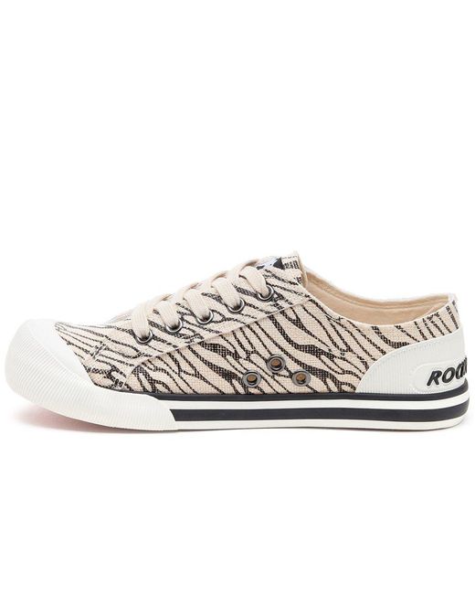 Rocket Dog White Jazzin Wales Trainers