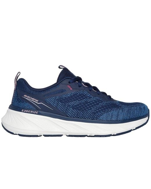 Skechers Blue Edgeride Power Flow 150471-Nvpk Lace Up Shoes