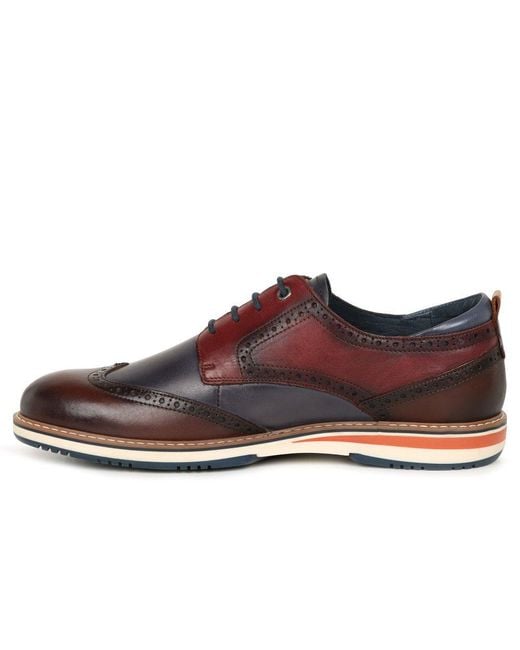 Pikolinos Brown Avila Wing Tip Brogues for men