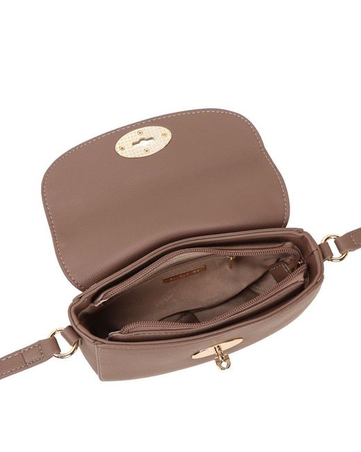David Jones Brown Coco Shoulder Bag