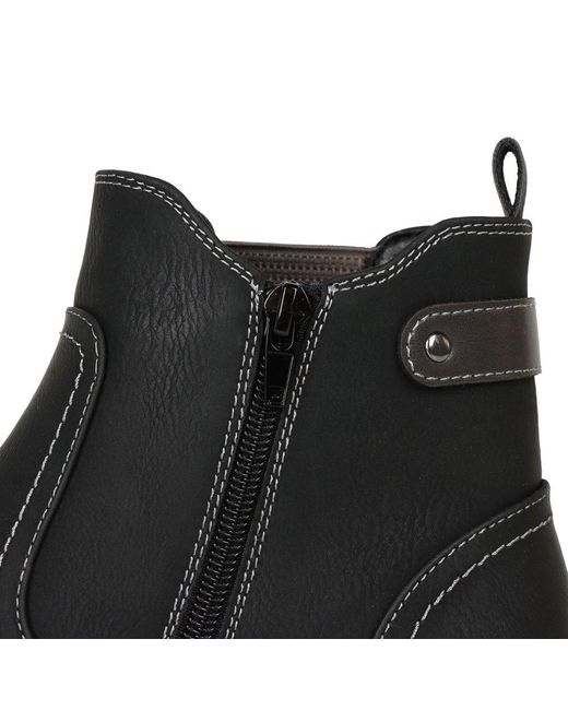 Lunar (GRS) Black Roxie Iii Chelsea Boots