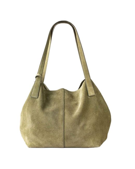 Lakeland Leather Green Santon Tote Bag