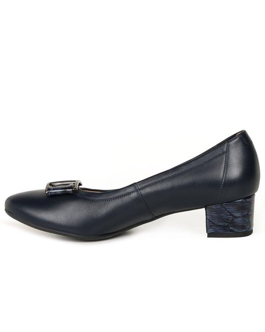 Bioeco Blue Eloise Court Shoes