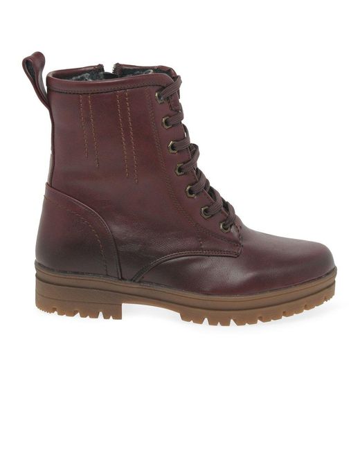 Heavenly Feet Brown Avery Ankle Boots