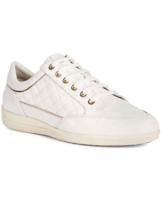 Geox White D Myria A Trainers