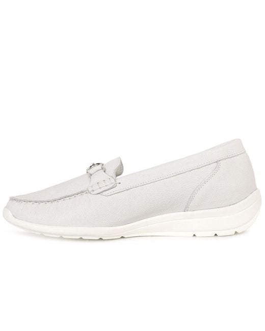 Waldläufer White Hinata Loafers