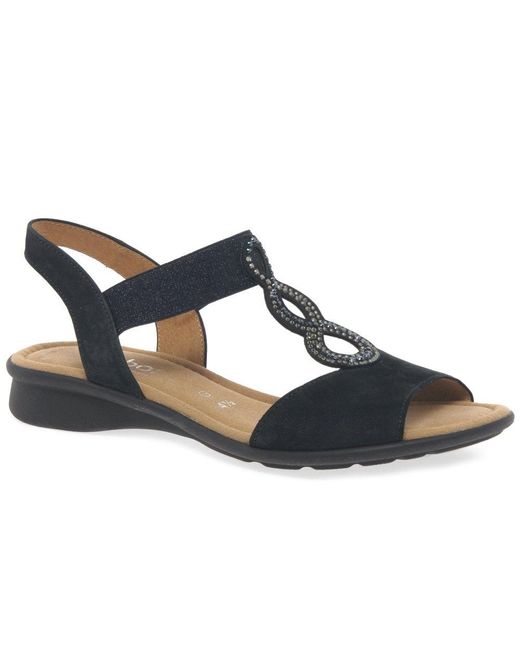 gabor flat sandals