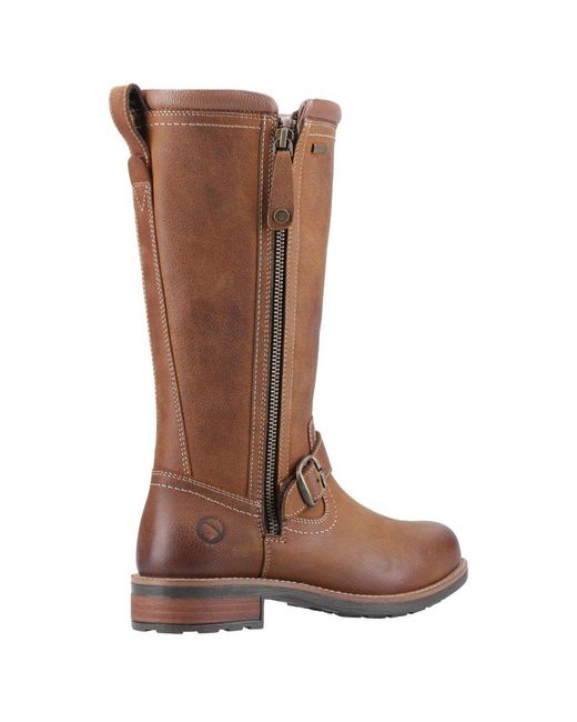 Cotswold Brown Bourton Mid Boots
