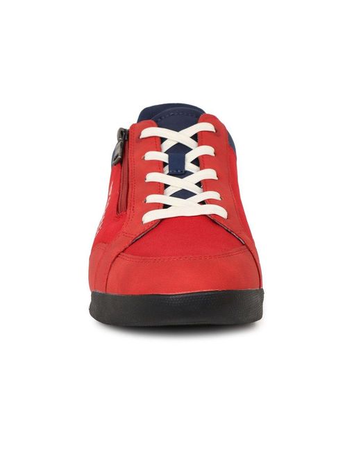 Bugatti Red Trove Trainers for men