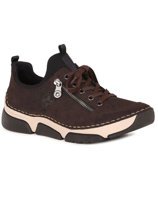 Rieker Brown Excursion Trainers