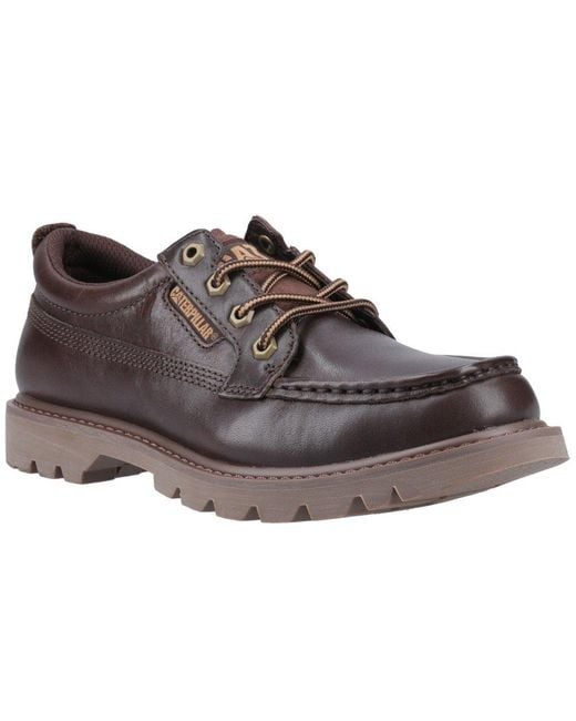 Caterpillar Brown Colorado Moc Toe Low Shoes for men