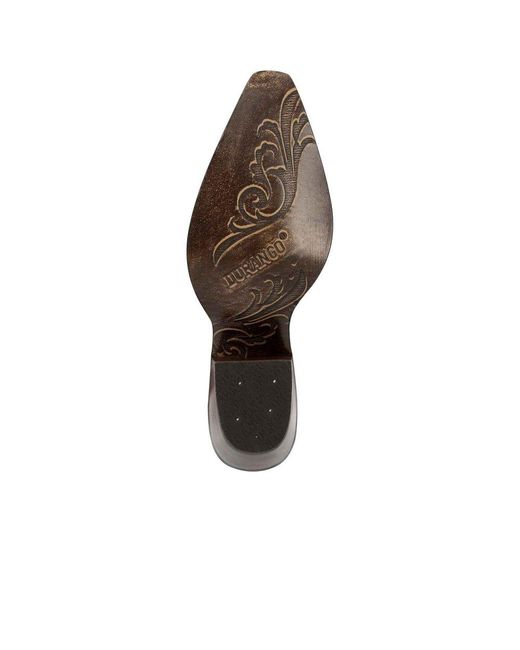 Durango Brown Crush Western Ankle Boots