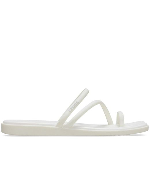 CROCSTM White Miami Toe Loop Sandals