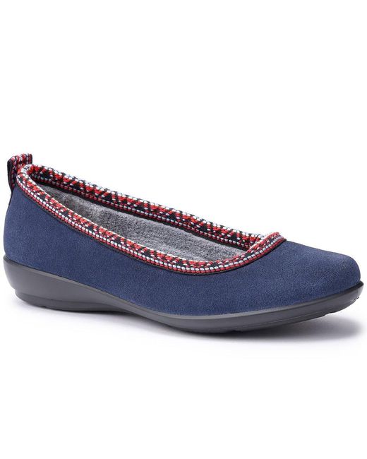 Hotter Blue Honey Mule Slippers