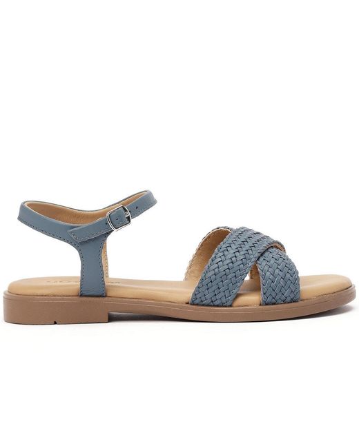 Hotter Blue Saskia Sandals