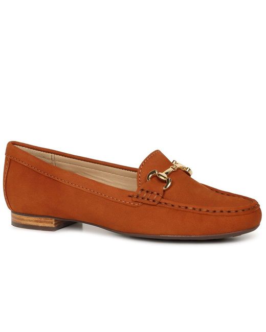 Charles Clinkard Brown Sunny Moccasins