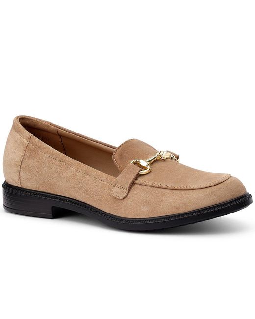 Hotter Brown Clovelly Wide Fit Loafers