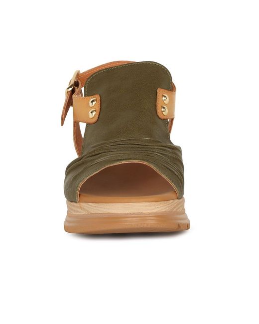 Paula Urban Brown Riviera Ii Sandals