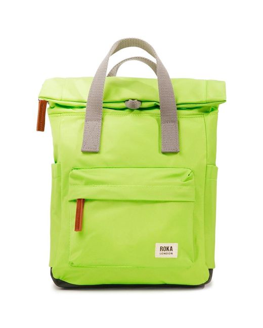 Roka Green Canfield B Small Backpack