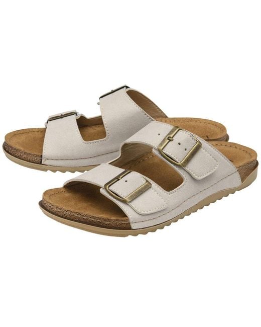 Lotus Gray Rome Sandals
