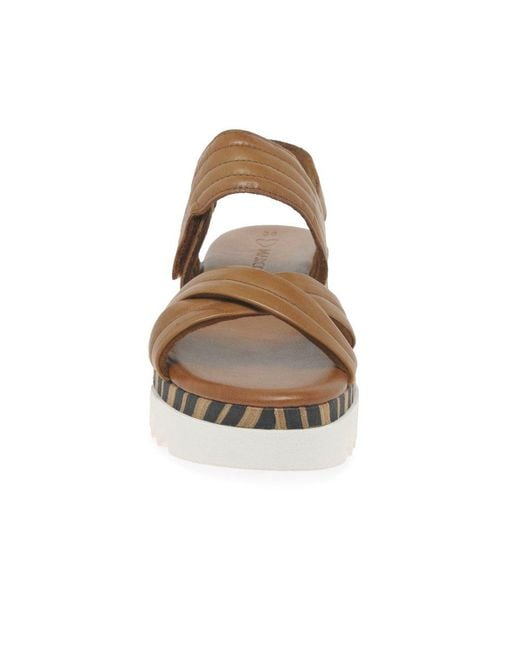 Marco Tozzi Brown Loren Sandals