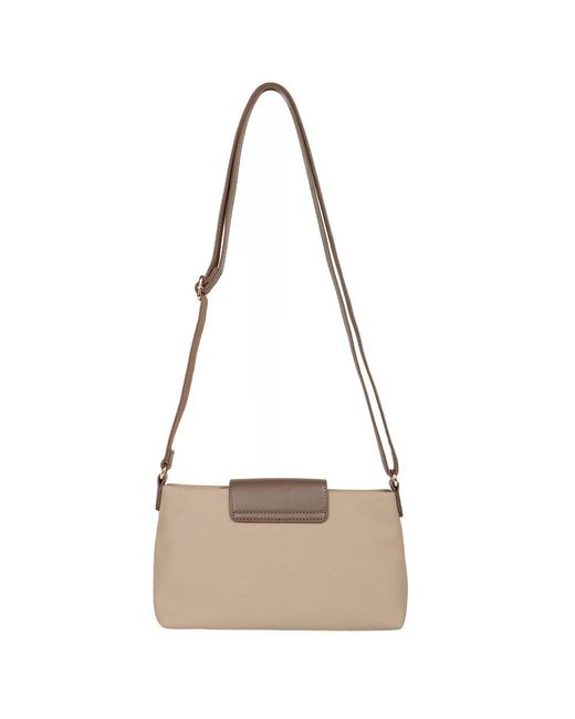 David Jones Natural Belfort Messenger Bag