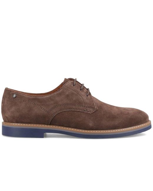 Base London Brown Strand Lace Up Shoes for men