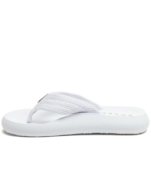 Rocket Dog White Sunset Webbing Sandals