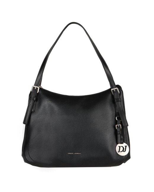 David Jones Black Provence Shoulder Bag