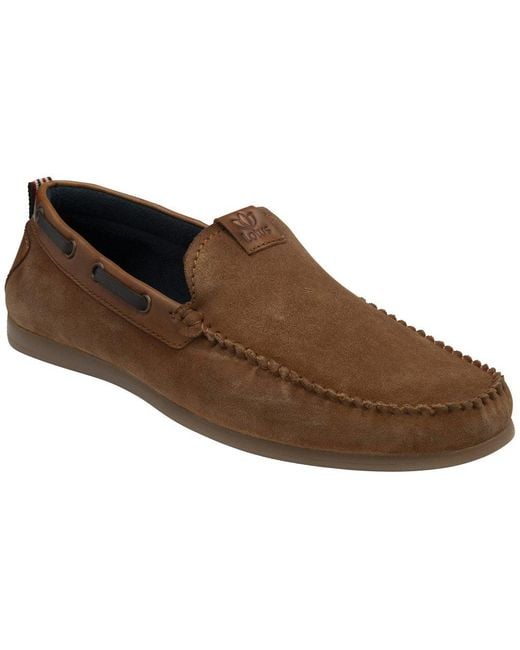 Lotus Brown Bolzano Driving Shoes for men