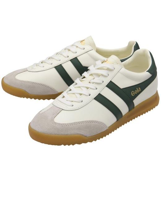 Gola White Torpedo Leather Trainers for men