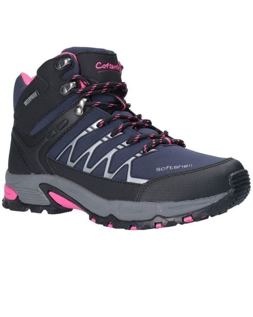 Cotswold Blue Abbeydale Mid Walking Boots