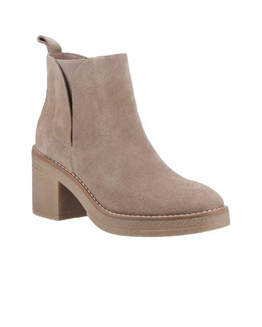 Hush Puppies Brown Felicia Chelsea Boots