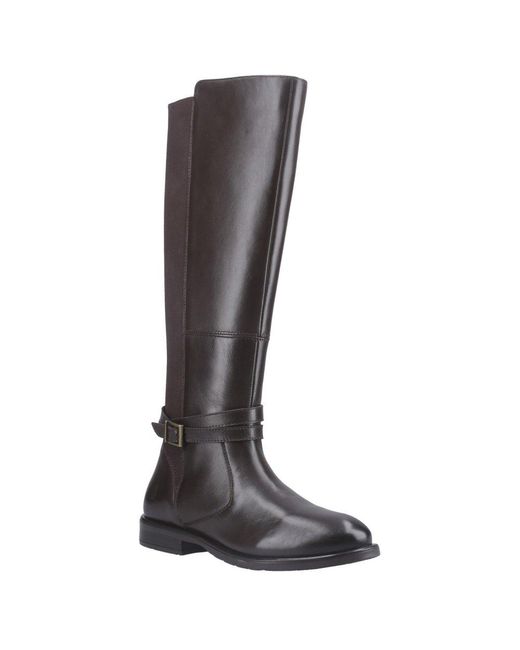 Hush Puppies Brown Victoria Knee High Boots