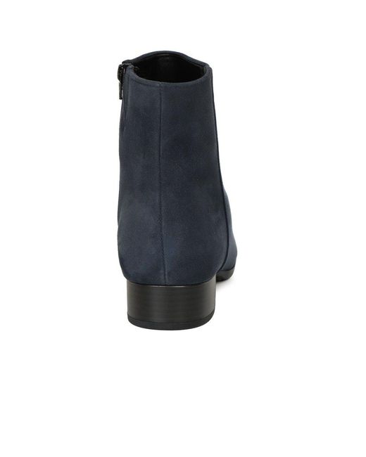 Gabor Blue Buzz Ankle Boots