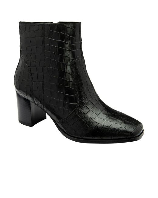 Ravel Black Louth Ankle Boots