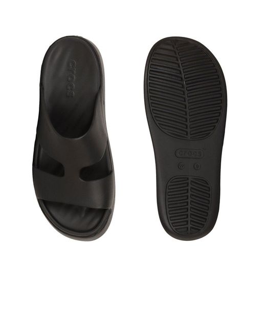 CROCSTM Black Getaway Platform H-Strap Sandals