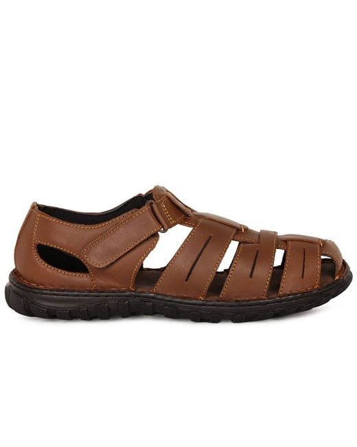 Lotus Brown Bruno Sandals for men