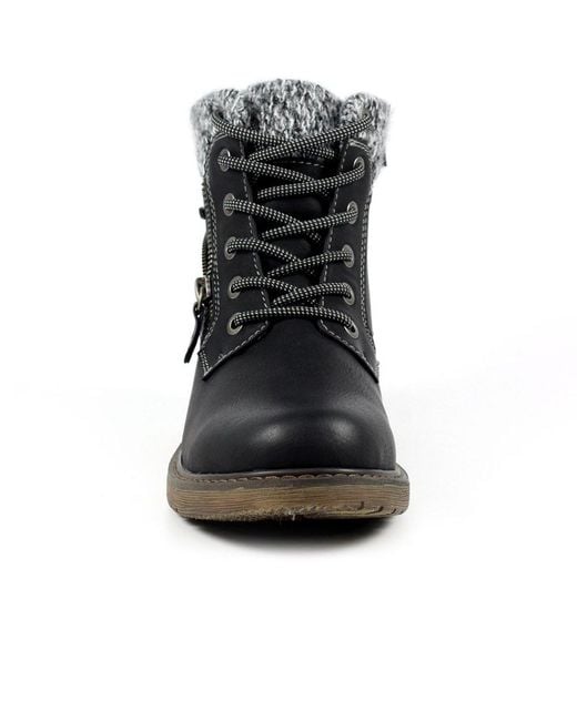 Lunar (GRS) Black Benson Iii Boots