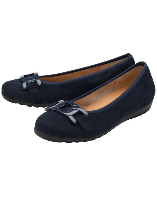 Lotus Blue Eleni Pumps