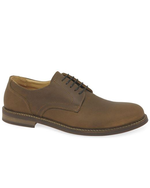 Loake Brown Franklin Shoes for men
