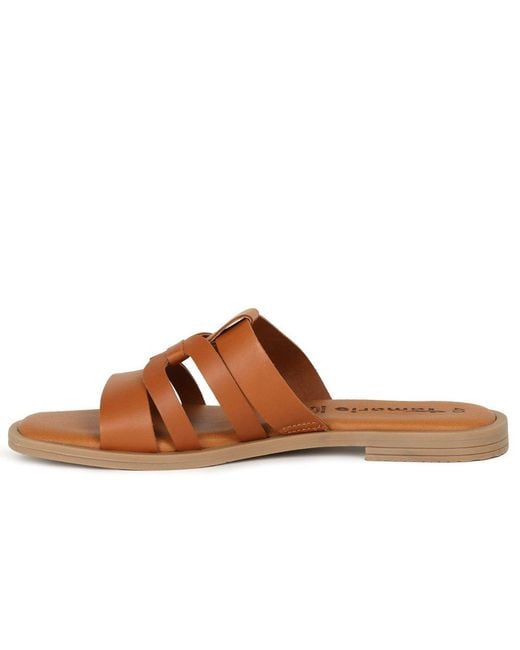 Tamaris Brown Dahlia Sandals