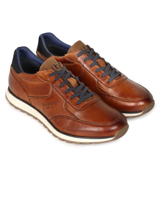 Bugatti Brown Compton Trainers for men