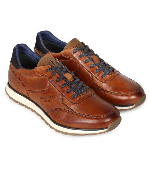 Bugatti Brown Compton Trainers for men