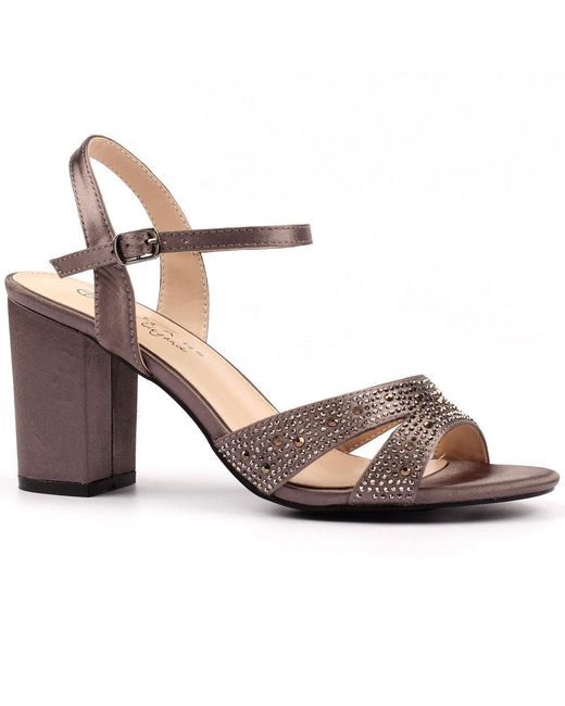 Lunar (GRS) Brown Nina Heeled Sandals